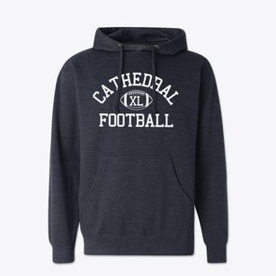 Cathedral High School Classic Football Cotton Hoodie Sweatshirt