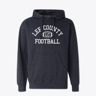 Lee County High School Classic Football Cotton Hoodie Sweatshirt
