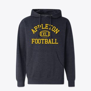Appleton High School Classic Football Cotton Hoodie Sweatshirt