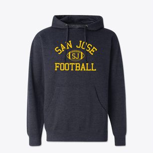 San Jose School Classic Football Cotton Hoodie Sweatshirt