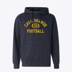 Casa Grande Junior High School Classic Football Cotton Hoodie Sweatshirt