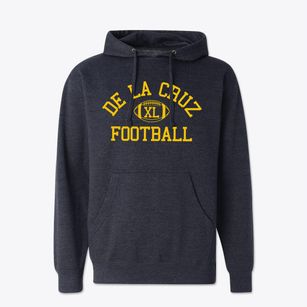 De La Cruz Math Science & Technology Classic Football Cotton Hoodie Sweatshirt