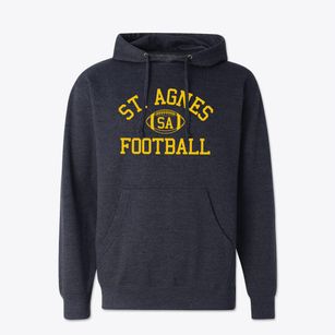 Saint Agnes School Classic Football Cotton Hoodie Sweatshirt