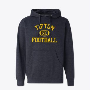 Tipton Senior High School Classic Football Cotton Hoodie Sweatshirt