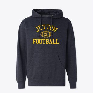 Jetton Junior High School Classic Football Cotton Hoodie Sweatshirt