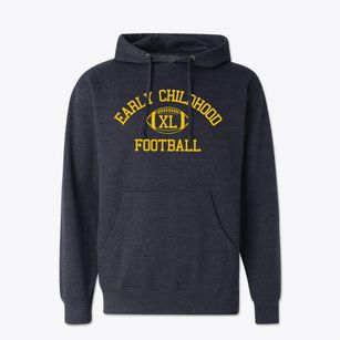 Early Childhood Center Classic Football Cotton Hoodie Sweatshirt