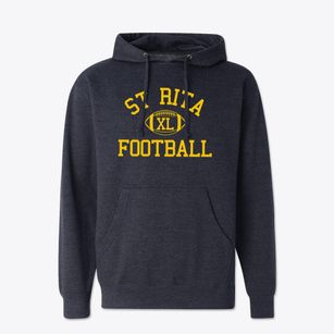 St Rita Parish Classic Football Cotton Hoodie Sweatshirt
