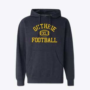 Guthrie Junior High School Classic Football Cotton Hoodie Sweatshirt