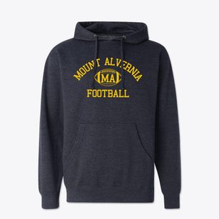 Mount Alvernia High School Classic Football Cotton Hoodie Sweatshirt