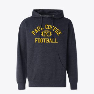 Paul Coffee Charter School Classic Football Cotton Hoodie Sweatshirt