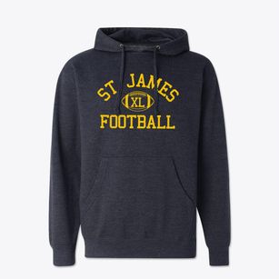 Saint James Episcopal Montessori School Classic Football Cotton Hoodie Sweatshirt