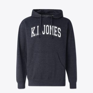 K.i. Jones Elementary School Varsity Arch Cotton Hoodie Sweatshirt