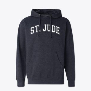 Saint Jude Academy Varsity Arch Cotton Hoodie Sweatshirt