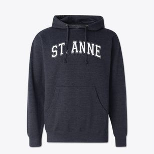 Saint Anne Elementary School Varsity Arch Cotton Hoodie Sweatshirt