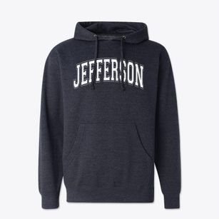 Thomas Jefferson Junior High School Varsity Arch Cotton Hoodie Sweatshirt
