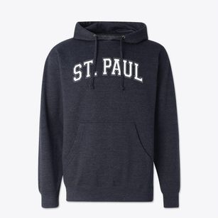 Saint Paul Lutheran School Varsity Arch Cotton Hoodie Sweatshirt