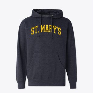Saint Mary's Catholic School Varsity Arch Cotton Hoodie Sweatshirt