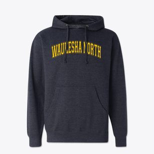 Waukesha North High School Varsity Arch Cotton Hoodie Sweatshirt