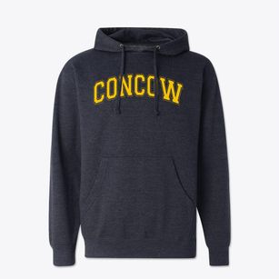 Concow Elementary School Varsity Arch Cotton Hoodie Sweatshirt