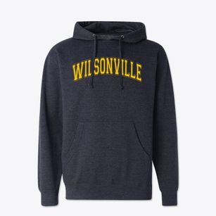Wilsonville Elementary School Varsity Arch Cotton Hoodie Sweatshirt