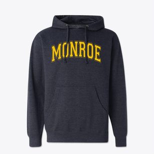 Monroe Middle School Varsity Arch Cotton Hoodie Sweatshirt