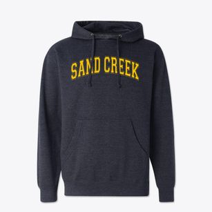 Sand Creek Elementary School Varsity Arch Cotton Hoodie Sweatshirt