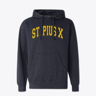 Saint Pius X School Varsity Arch Cotton Hoodie Sweatshirt