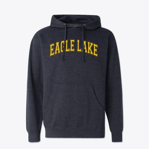 Eagle Lake Christian School Varsity Arch Cotton Hoodie Sweatshirt