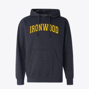 Ironwood Elementary School Varsity Arch Cotton Hoodie Sweatshirt
