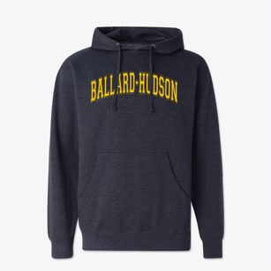 Ballard-hudson High School Varsity Arch Cotton Hoodie Sweatshirt