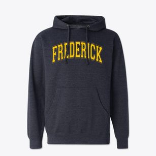 Frederick Kider Center Varsity Arch Cotton Hoodie Sweatshirt