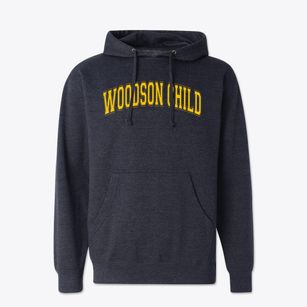 Woodson Child Parent Center Varsity Arch Cotton Hoodie Sweatshirt