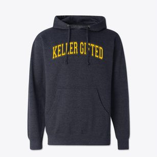 Keller Gifted Magnet Center Varsity Arch Cotton Hoodie Sweatshirt