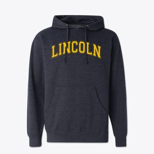 Lincoln Junior High School Varsity Arch Cotton Hoodie Sweatshirt