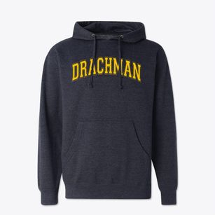 Drachman Primary School Varsity Arch Cotton Hoodie Sweatshirt
