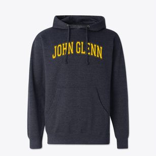 John Glenn Elementary School Varsity Arch Cotton Hoodie Sweatshirt