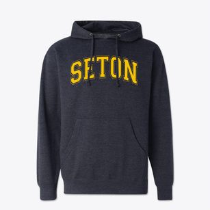 Seton Catholic School Varsity Arch Cotton Hoodie Sweatshirt