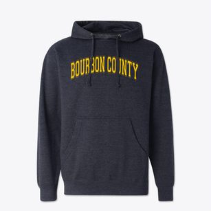 Bourbon County Middle School Varsity Arch Cotton Hoodie Sweatshirt