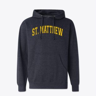 Saint Matthew The Apostle School Varsity Arch Cotton Hoodie Sweatshirt