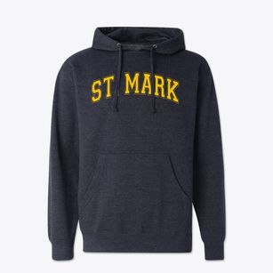 Saint Mark Elementary School Varsity Arch Cotton Hoodie Sweatshirt