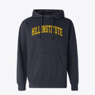Hill Institute Varsity Arch Cotton Hoodie Sweatshirt