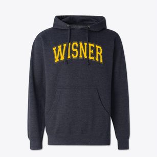 Wisner School Varsity Arch Cotton Hoodie Sweatshirt