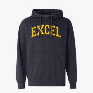 Excel Charter Academy Varsity Arch Cotton Hoodie Sweatshirt