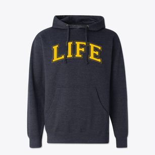 Life Christian Academy Varsity Arch Cotton Hoodie Sweatshirt