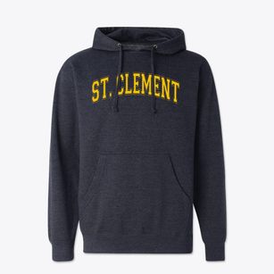Saint Clement School Varsity Arch Cotton Hoodie Sweatshirt