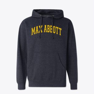 Max Abbott Middle School Varsity Arch Cotton Hoodie Sweatshirt