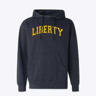 Liberty Christian School Varsity Arch Cotton Hoodie Sweatshirt