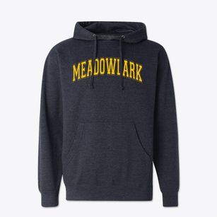 Meadowlark Elementary School Varsity Arch Cotton Hoodie Sweatshirt