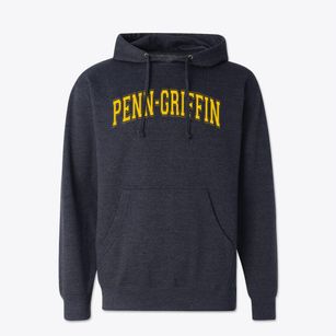 Penn-griffin Varsity Arch Cotton Hoodie Sweatshirt