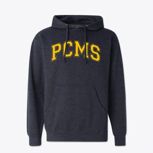 Pcms Varsity Arch Cotton Hoodie Sweatshirt